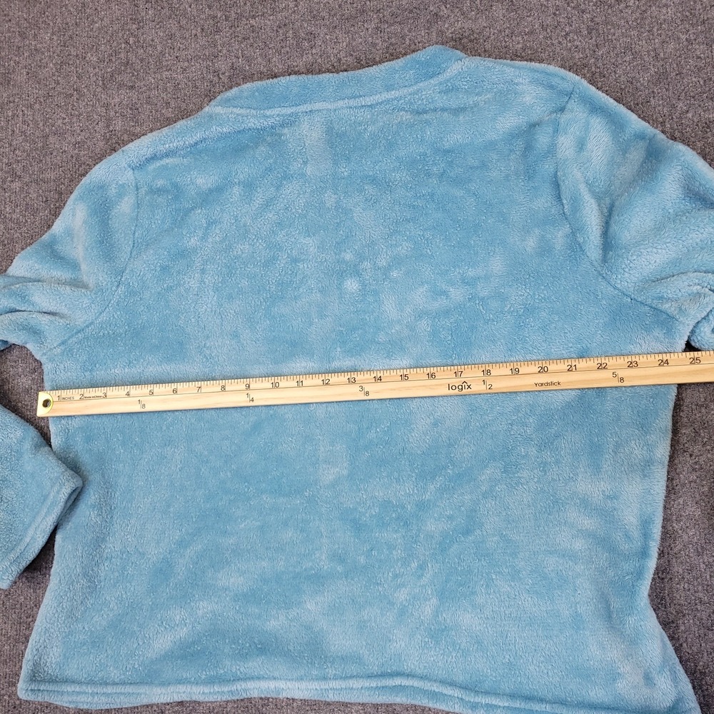 Disney 100 Stitch Plush Fleece Sleepwear Lounge Top Womens 2X Blue - Picture 7 of 8